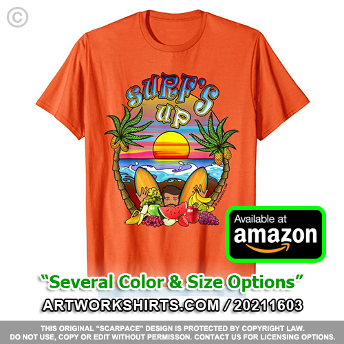 Surf's Up with Watermelon (on Amazon)
